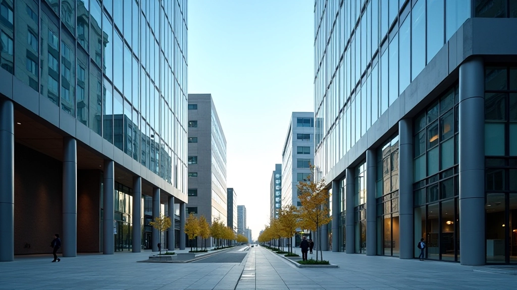 Modern Winnipeg downtown office buildings representing financial compliance training location